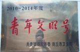 2010-2014荣获市青年文明号荣誉称号